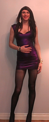 iakeltg:  Purple Bodycon Dress 