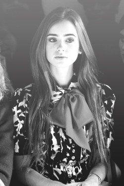 certainlydelicious:  lily collins | via Tumblr on We Heart It.