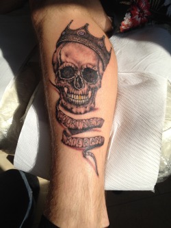 tattoos-org:  Tattoo representing that my brother (Kieran) and