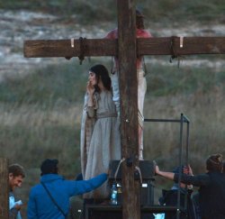 artfilmfan:Rooney Mara as Mary Magdalene smoking a cigarette