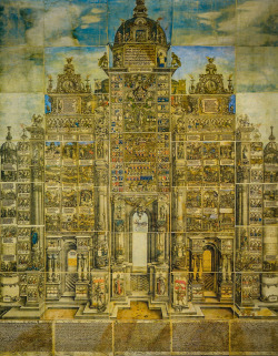 1910-again:  Albrecht Dürer, Die Ehrenpforte Kaiser Maximilians