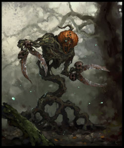 scifi-fantasy-horror:  by ALEX KOZACHENKO  the pumpkin beasts