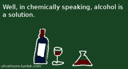 ufcartoons:  “Alcohol in chemically speaking” © ufcartoons.tumblr.com