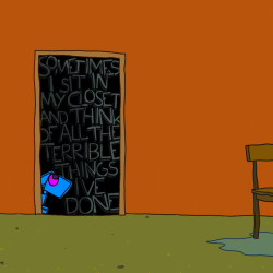 explodingdog:  sometimes I sit in my closet and think of all