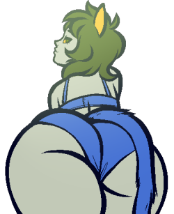 daspyorno:  Nepeta’s butt. This might be the only request I