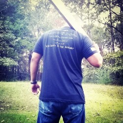 inspire-2-inspire:  My new “Violence is the Answer” shirt