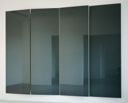 vuls:  Gerhard Richter Grey Mirror 1992 4 parts, each panel: