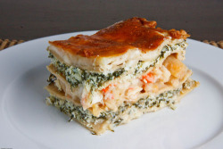in-my-mouth:  Seafood Lasagna 