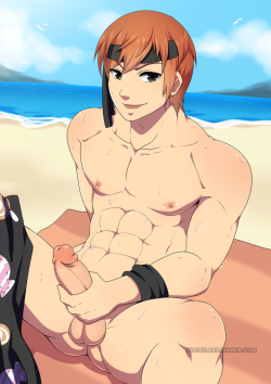 And another comission, this time the sexy Gaius from Fire Emblem!