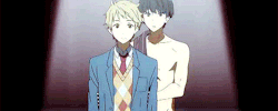  Hiroomi and Akihito being more gay than usual 