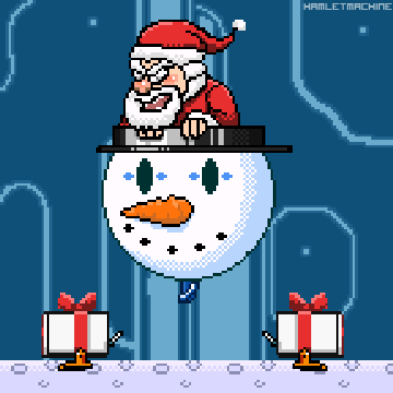 HO HO HO! (Modified Bowser gif taken from these sprites!) 