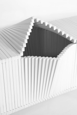 worclip:  Wave Sculptural Furniture (2014) by Sebastian Errazuriz