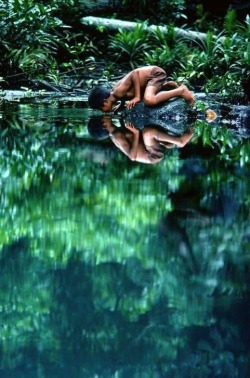 ‘Tidore Freshwater Pool’ Indonesia, 1976.  Photo