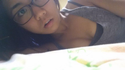 asianstastebest:  Pierced nipples, cute face,  hot body, and