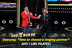 yooneroos:  when daesung couldn’t hide his favoritism for the