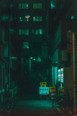 sleeplessintokyo87:  Dark Alley and a Bad Idea 