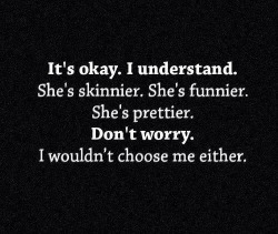 No one chooses me.