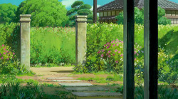 cinemamonamour: Ghibli Gardens - Umi’s Garden in From Up on