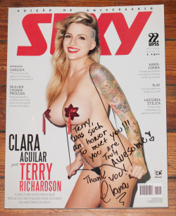 terrysdiary:  Clara Aguilar shot by Me for Sexy Magazine… out