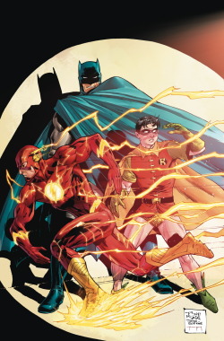 gothamart:  Batman, Flash & Robin by Tony S. Daniel 