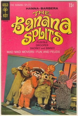 theswinginsixties:  The Banana Splits Adventure Hour - 1969 comic