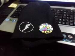 And now my Trouble Maker’s Tossle Cap came in the mail