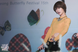 9muses:  130426 Hampyeong Butterfly Festivalcr: 9mtime // DO