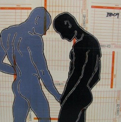 artqueer:  Black Boot |  Berlin Boys 2 | 2009 | 30 x 30 cm |