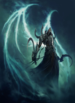 scifi-fantasy-horror:  Reaper of Souls by phroZac