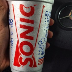 Strawberry Lemonade!!! #Sonic (at SONIC Drive In)