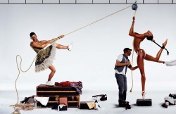 Naomi Campbell by Jean-Paul Goude for Louis Vuitton