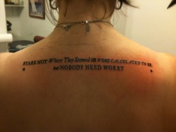 fuckyeahtattoos:  Brand-brand new tattoo. My design; The quote