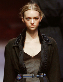 Gemma Ward at Prada Fall 2004