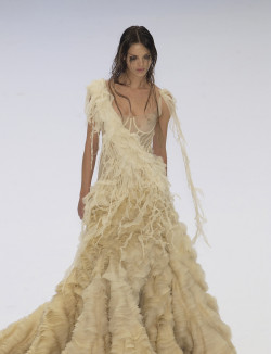 The Oyster Dress from Irere, Alexander McQueen Spring 2003