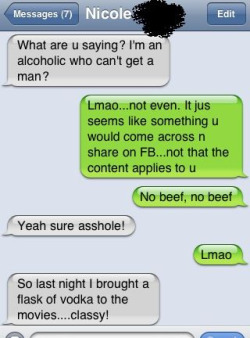 The comedy that is the convo’s b/t my old roomie n I…