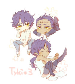 Alright, some cute Tyki chibis to cheer me up.