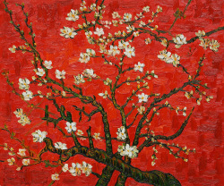  Vincent van Gogh, Branches of an Almond Tree in Blossom (Interpretation