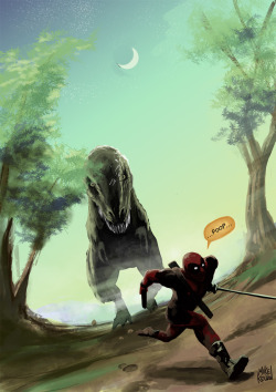 zatanna:  curiousintent:  Deadpool: Savage Land Tails.  I loooveee