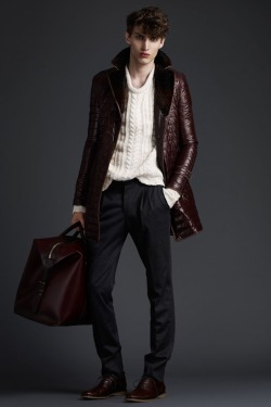 Burberry Prorsum Pre-Fall 2011 OBSESSED with that nylon quilted