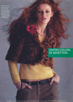 redheadlove:  Cintia for United Colors of Benetton 