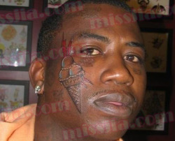 alcoholicgifts:  thedailywhat:  Face Tat of the Day: Don’t