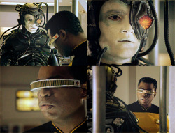 fuckyeahtng:   Hugh: Are you ever…lonely?Geordi: Sometimes.