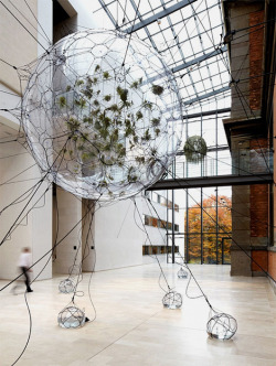 andrewharlow:  The Biospheres installation, by Tomas Saraceno,