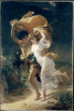 monsieurleprince:  Pierre Auguste Cot - The Storm, 1880 
