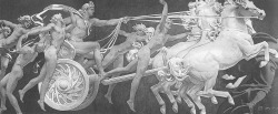 malebeautyinart:  Apollo in His Chariot with the Hours (1921-1925). John