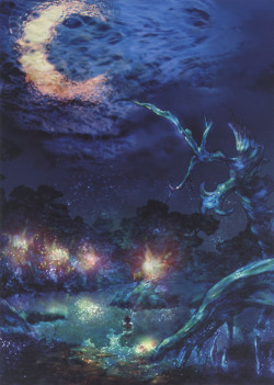 blackwingbahamut:  Final Fantasy X - Macalania Woods 