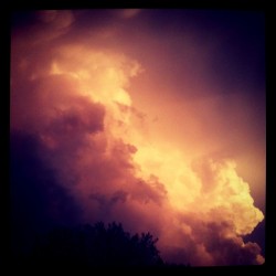Storm Clouds 1 @ Home (Taken with instagram)