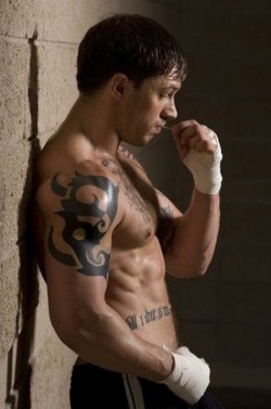 Tom hardy in his upcoming film….