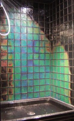  Temperature sensitive glass tiles  want