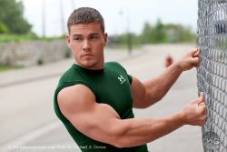Under Armour green…